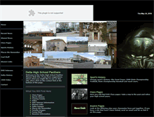 Tablet Screenshot of deltahighschoolpanthers.org